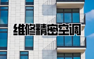 维修精密空调