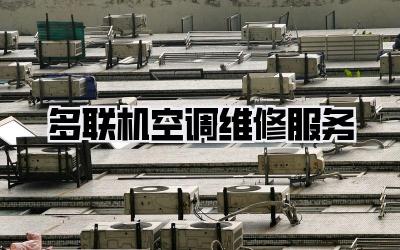 多联机空调维修服务