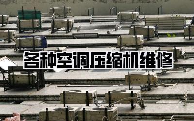 各种空调压缩机维修