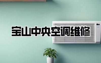 宝山中央空调维修