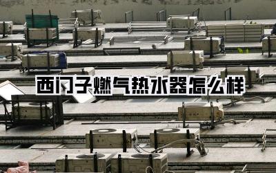 西门子燃气热水器怎么样