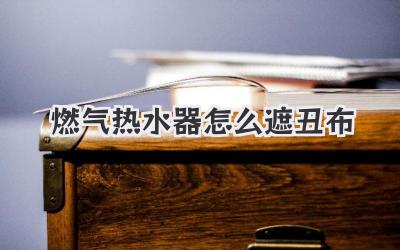 燃气热水器怎么遮丑布